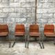 Series of 8 vintage retro stackable chairs FLOTOTTO PAGHOLZ by Adam Stegner 1960 1970