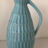 Turquoise vase West -Germany ceramic