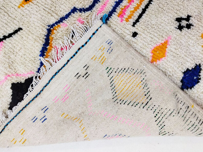 Tapis berbère marocain fait main 263 x 156 cm