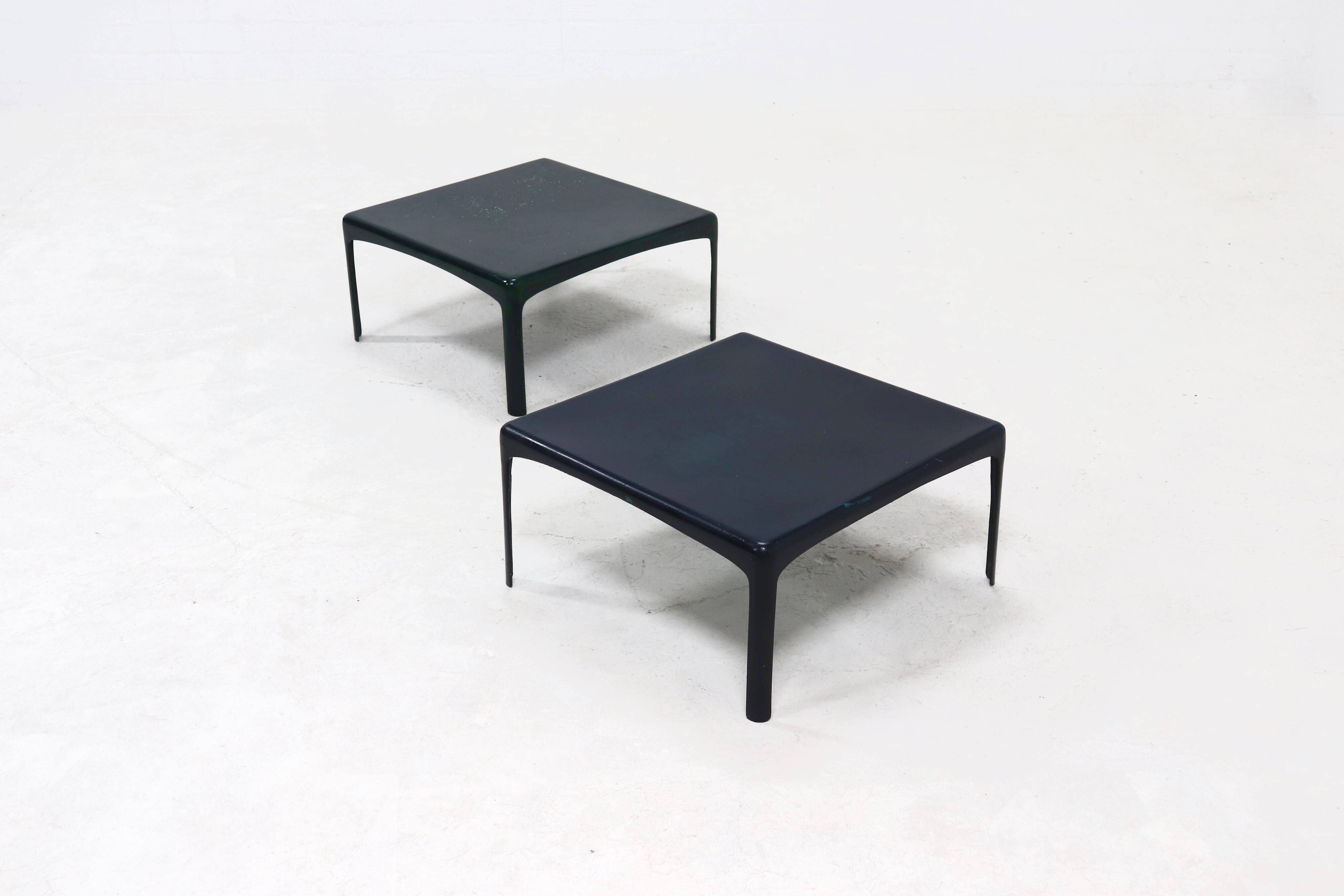 Set of 2 Fiberglass Side or Coffee tables 1960s