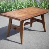 Rene gabriel table, 50s wood table, dining table, kitchen, veranda