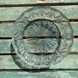 Cut glass salad bowl