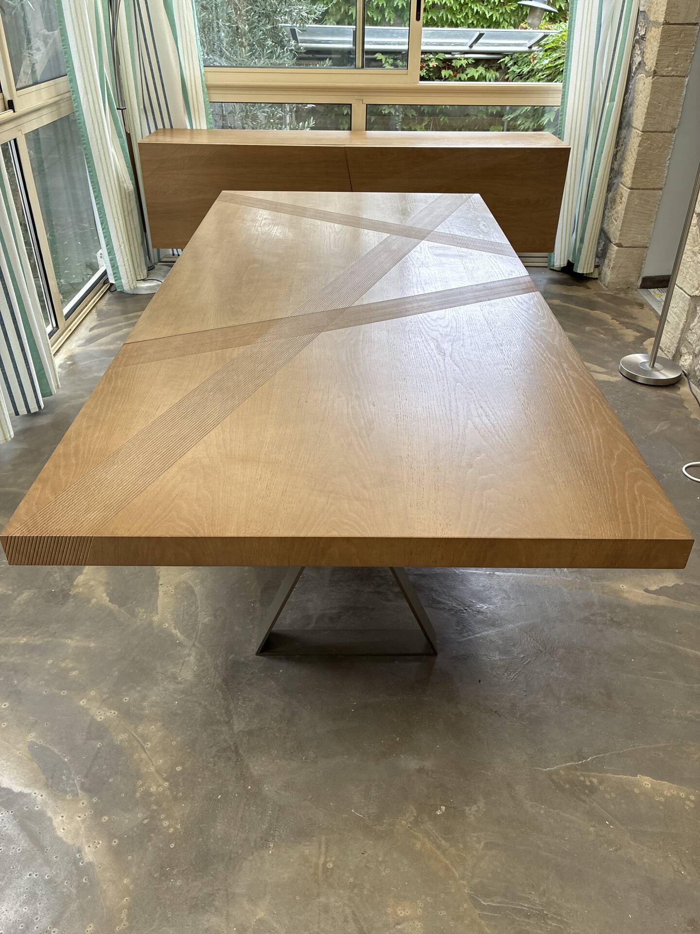 Extensible dining table Roche Bobois