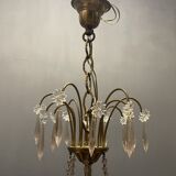 Italian Murano Glass Chandelier, 1950s