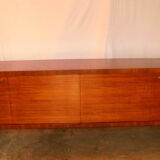 Mahogany enfilade by Paul Geoffroy for Roche Bobois of the 60s