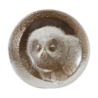 Crystal paperweight, Mats Jonasson Sweden