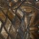 Corbeille ou Vide Poche année 50 en Bois Sculpté signée A. Bouchez