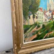Tableau de Bayonne huile basque