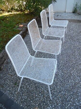 Garden chairs year 60