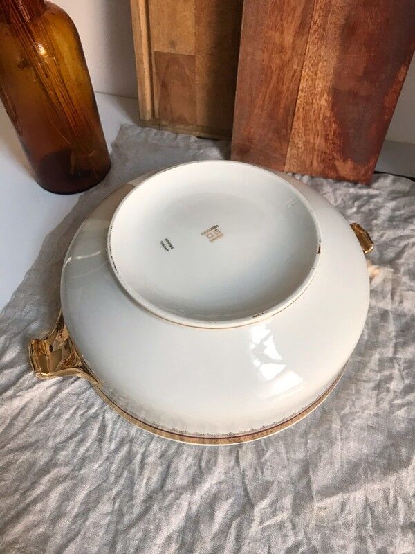 Porcelain soup of limoges