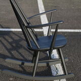 Ercol black rocking chair