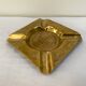 Old brass ashtray