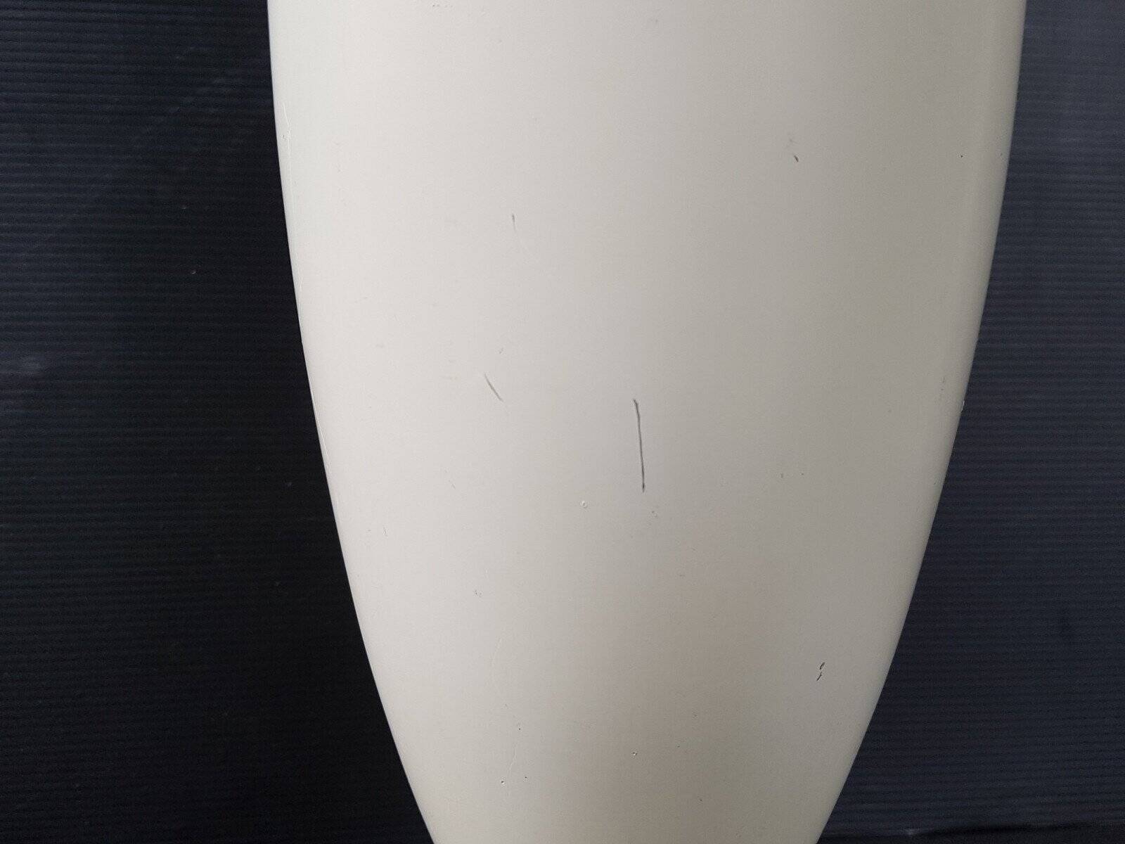 50s beige metal spot lamp on vintage rockabilly swivel.