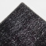 7x10 distressed black & gray vintage rug, 299x203cm