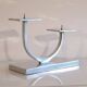 1970 cast aluminum candlestick