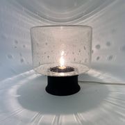 Plafonnier en verre design du milieu du siècle, années 1960