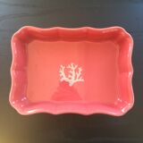 Pink dish coral decoration