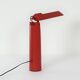 Red picchio desk lamp by isao hosoe for luxo, 1980s