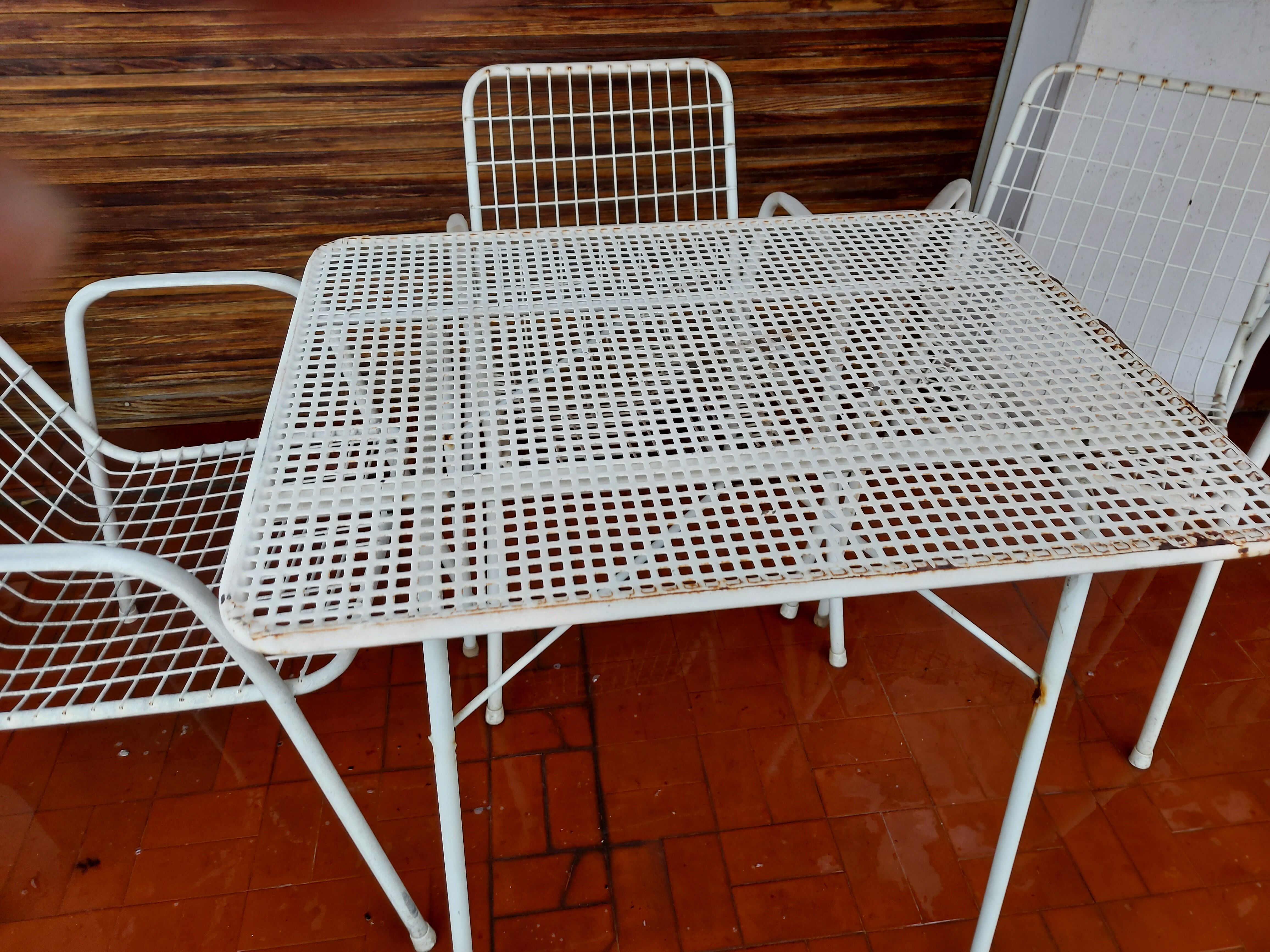 Set of 3 chairs and garden table Emu , Model Rio