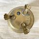 Lombard brass plant pot, Made in England