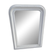 Large white mirror from the early century.