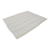 Tapis Kilim en chanvre Oushak antique coloré sku 3674