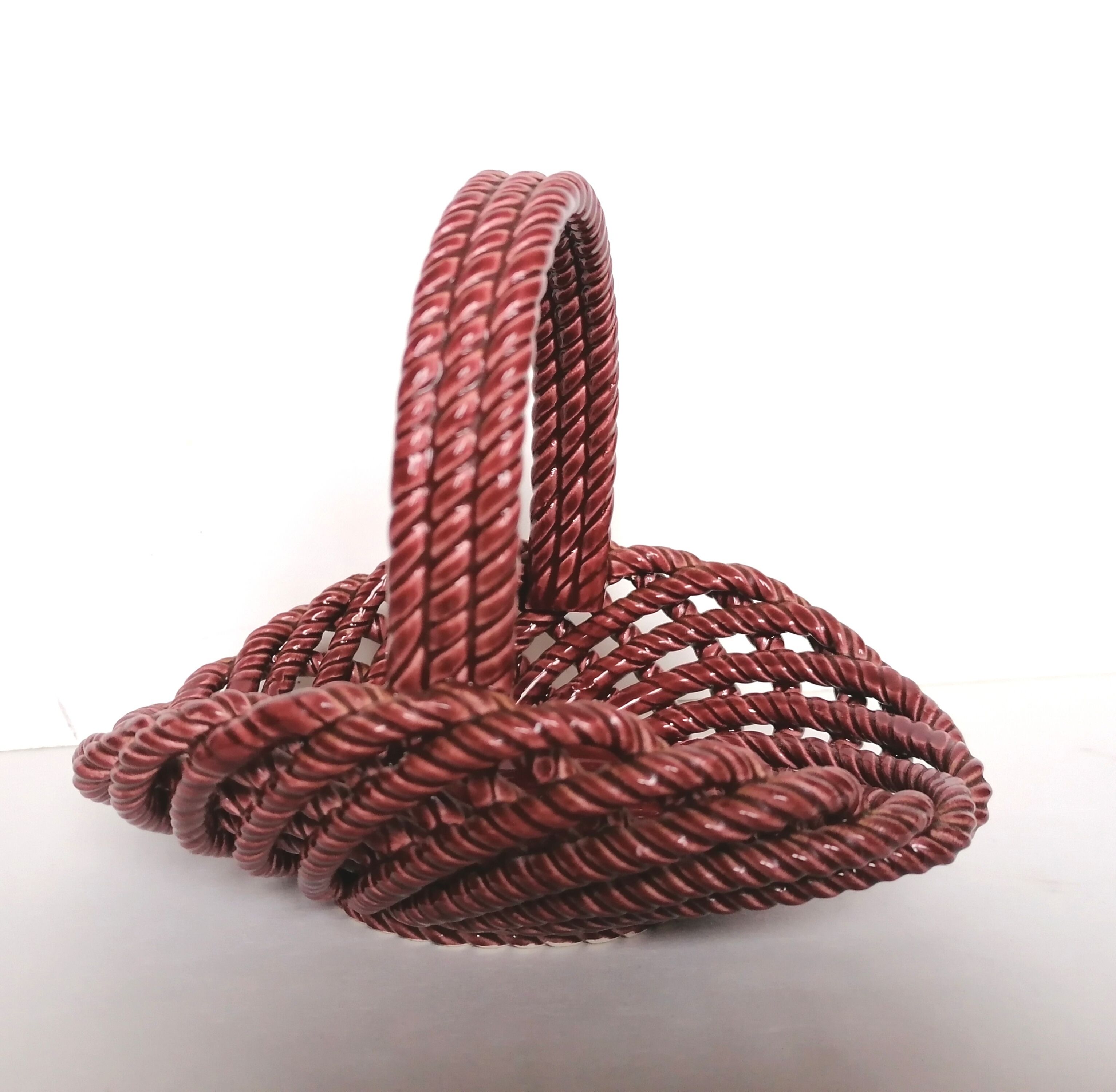 Braided basket in slurry