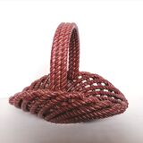 Braided basket in slurry