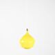 Yellow Pendant Light from Holmegaard