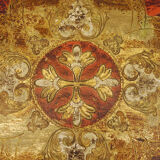 Cocktail oval Florentine tray