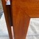 Afra and Tobia Scarpa wood and smoked glass coffee table