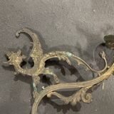 Bronze wall lamp