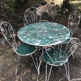 Salon de jardin années 60