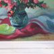 Tableau bouquet de fleurs années 50