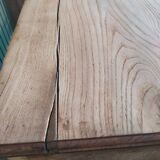 Parisian buffet raw wood