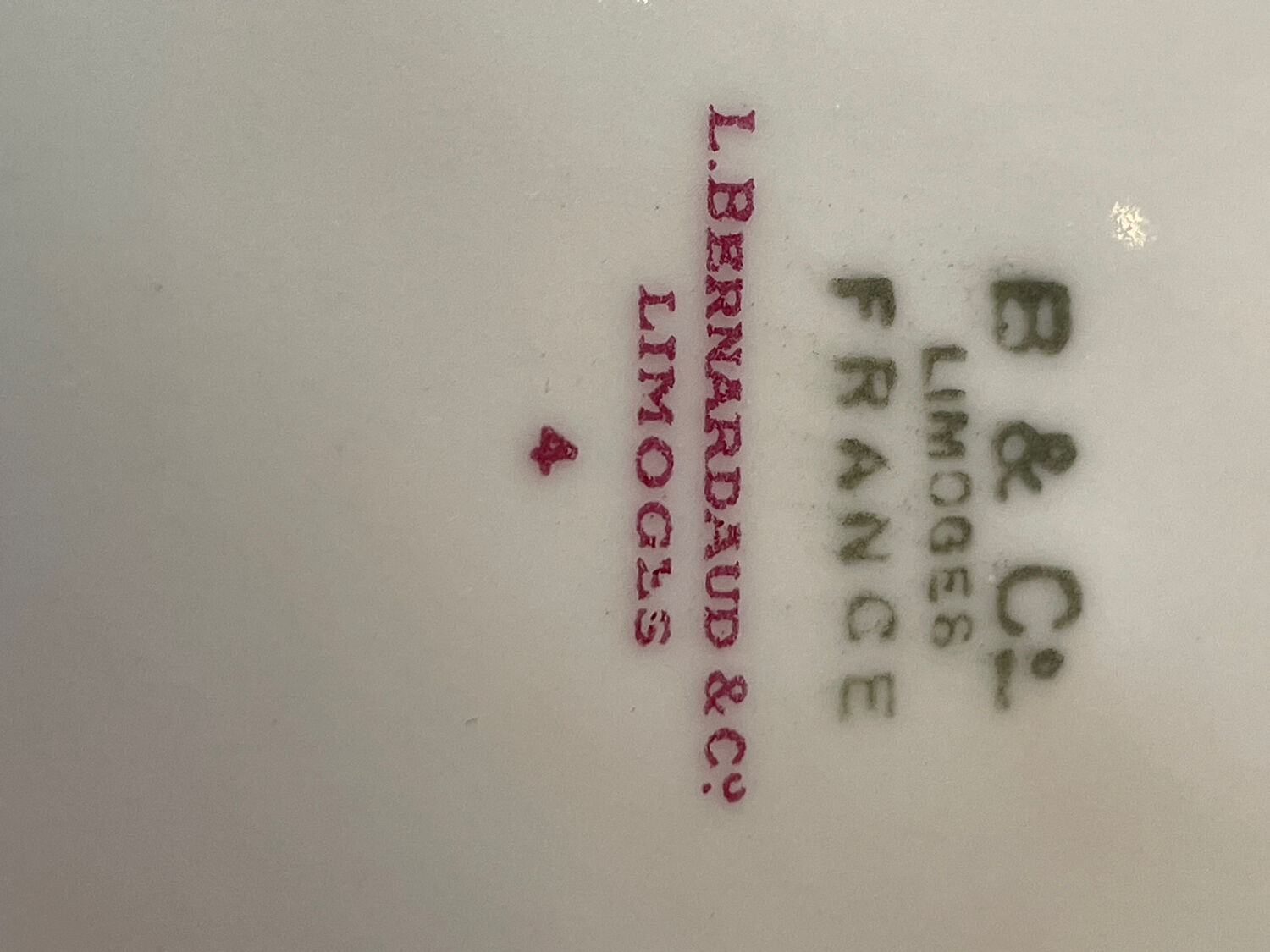 Bernardaud fruit cup 1957