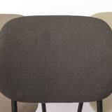 Set of 4 Vintage Armchairs 1950s Germany, Mid Century Modern Dining Chairs