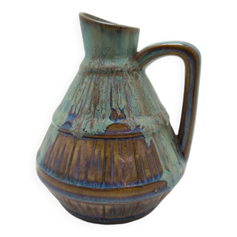 Ceramic Denbac blue decanter
