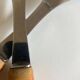Pair of bamboo handle salad servers 1960