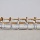 Set of 6 armchairs B64 by Marcel Breuer