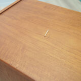 Enfilade en teck, design danois, années 1960, production: Danemark