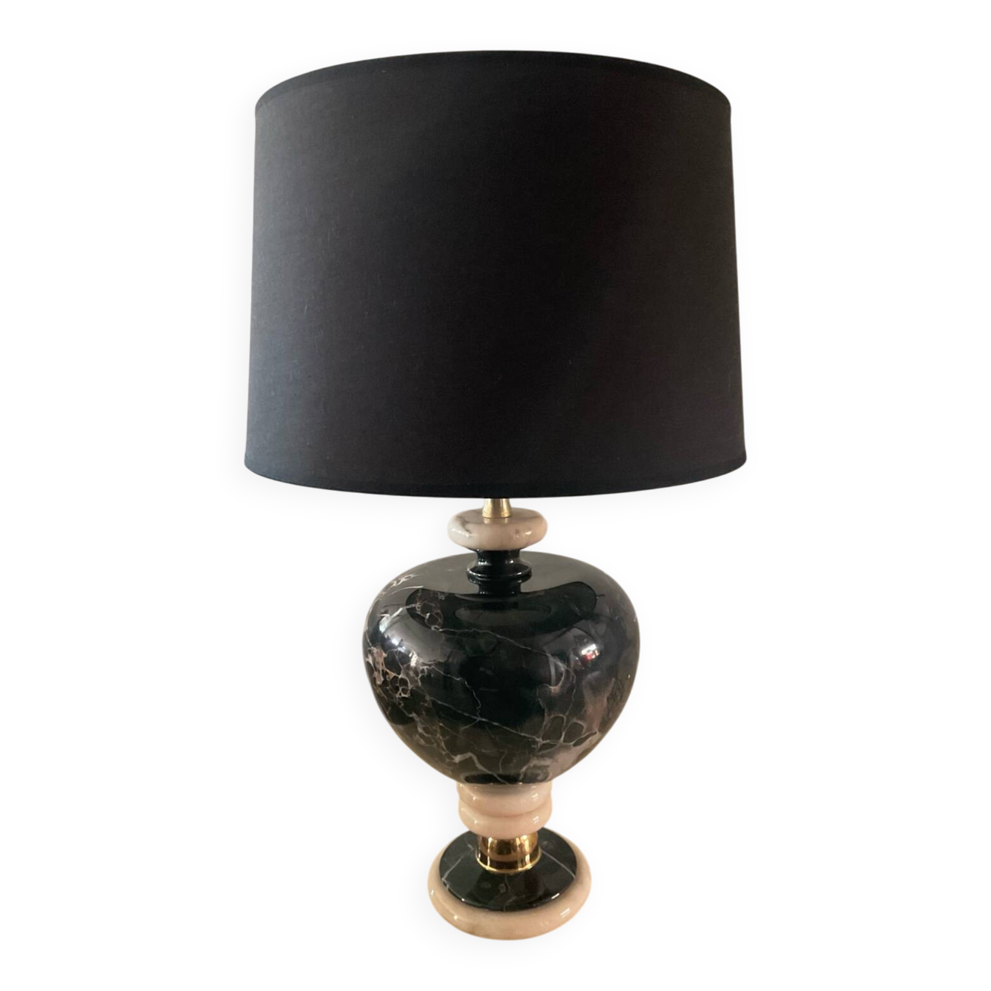 1970s marble lamp