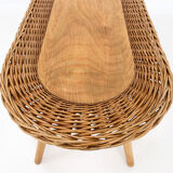 Side table by Jan Kalous for ULUV, Czechoslovakia, 1970's