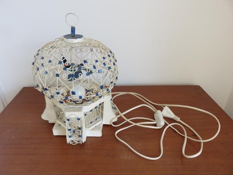 Lamp "bird cage" from the 50s and 60s
