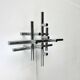 Mid-century Swiss space-age wall lamps or ceiling lights by Temde, 1960s.