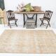 5x8 Shades Of Pale Orange Classic Turkish Vintage Rug, 140x238Cm SK 2296