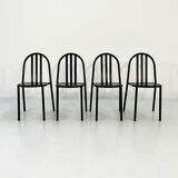 Set of 4 chairs Nr 222 by Robert Mallet Stevens for Pallucco Italia, 1980