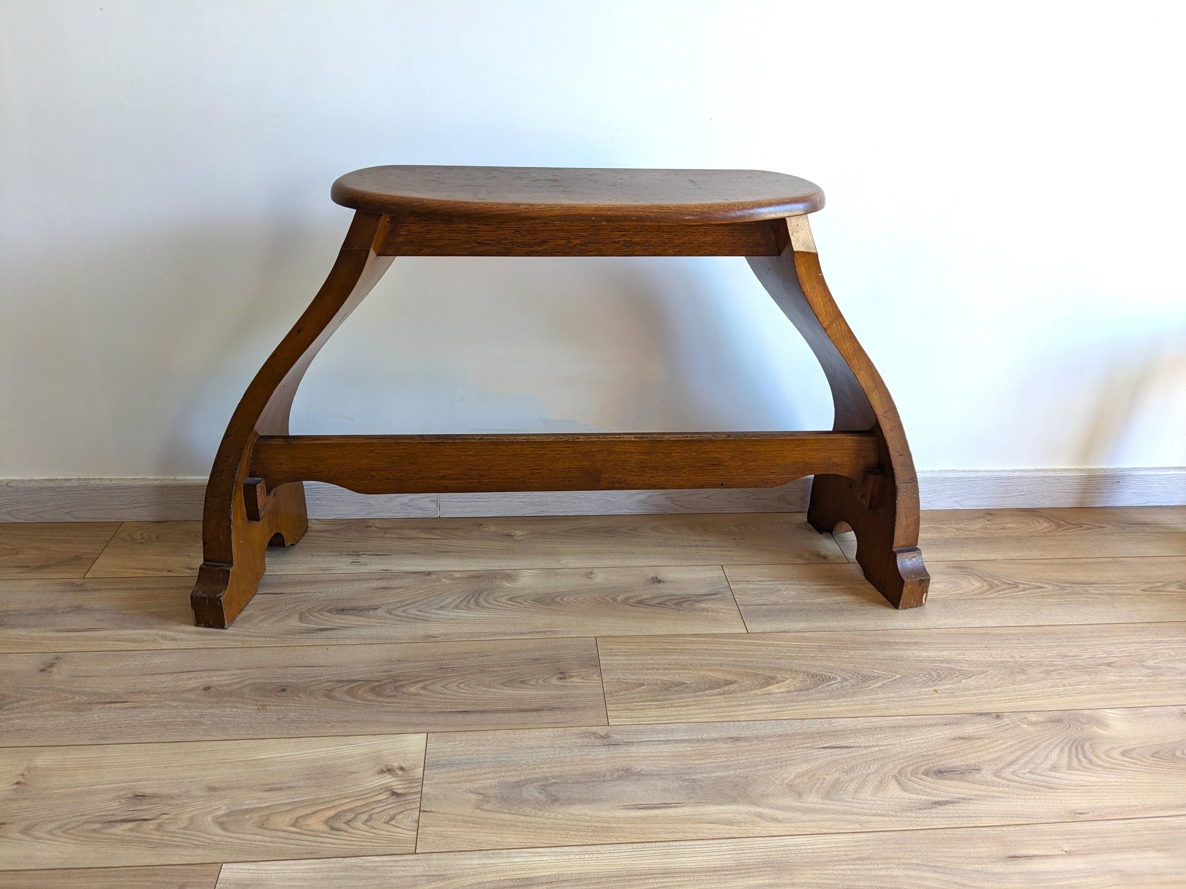 Banc d’orgue ancien en chêne – époque Art nouveau vers 1900