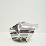 Pair of chrome wall lights, Space Age, 1970-1980