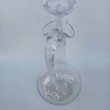 Baccarat crystal ewer, Balloon shape, circa 1910